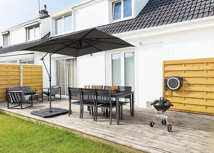 L'orangerie, Maison Moderne Avec Jardin * Berck