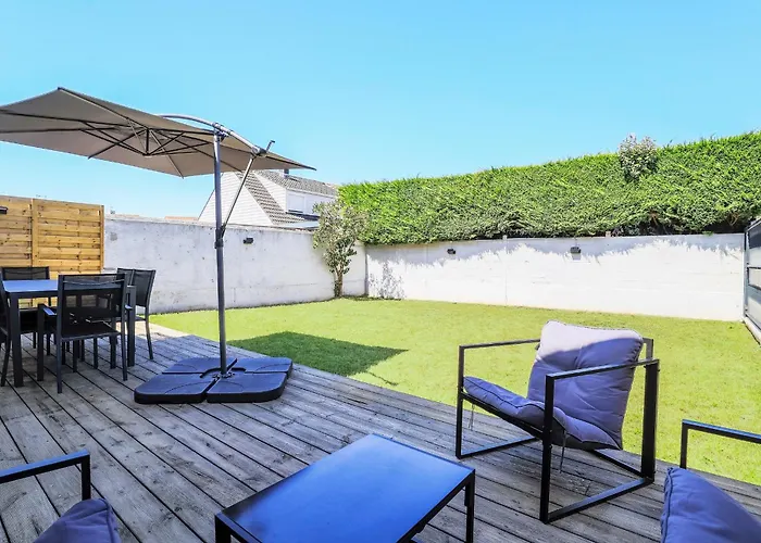 בית נופש L'orangerie, Maison Moderne Avec Jardin Berck